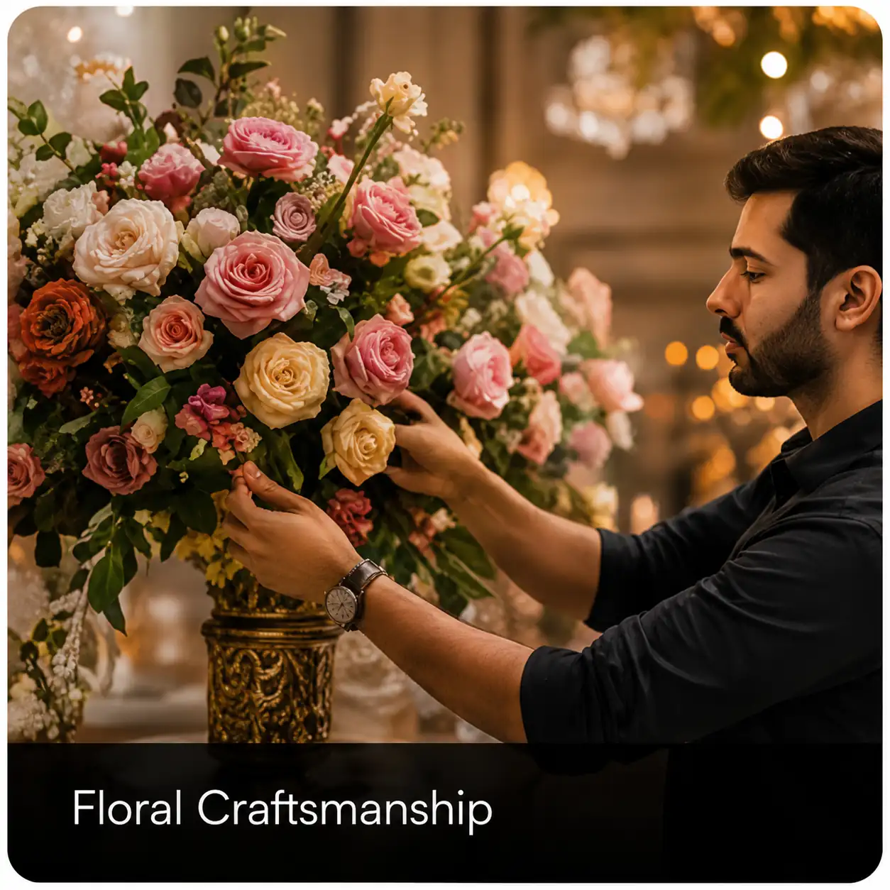 Destination wedding floral design